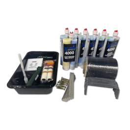 Carbon Guard 6 strap anchored kit