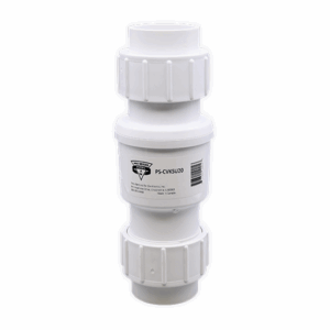 2" PVC Klunkless Slip Union Check Valve