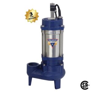 Cast iron / Stainless steal Sewage pump 4/10 HP 10'cord