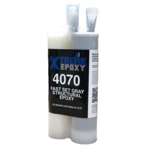 Xtreme 4070 Grey 1:1 Epoxy Tubeset