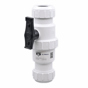 2" PVC Compression Check and Ball Valve