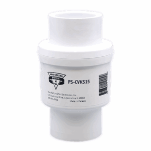 1.5" PVC Klunkless Slip Check Valve